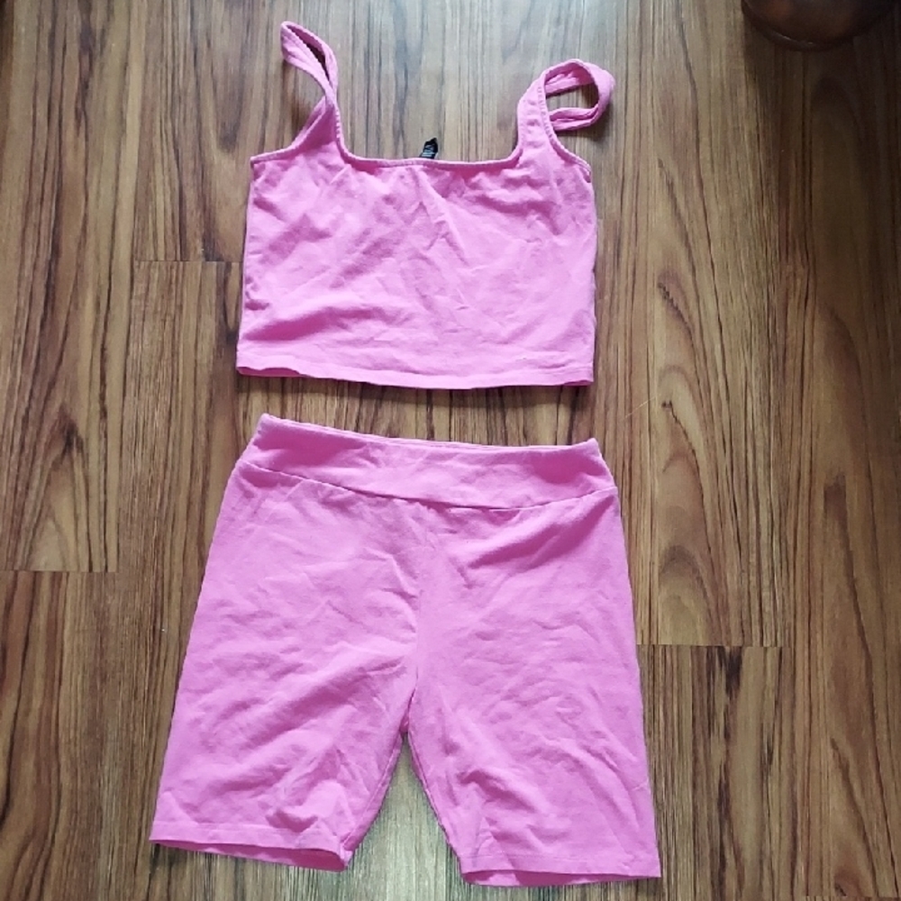 Pink Women's Intimate Set